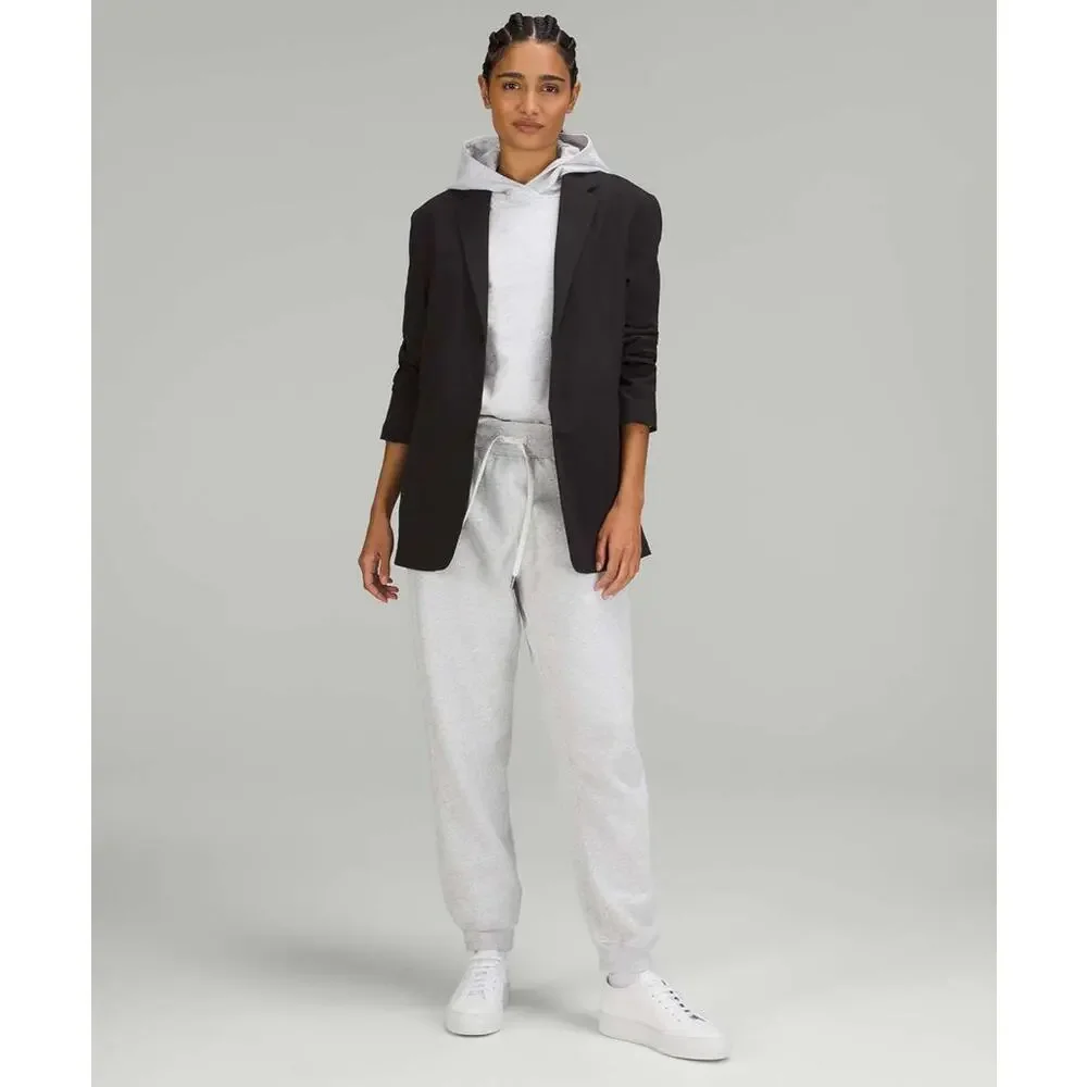 Lululemon Scuba High-Rise Relaxed Jogger Pants Heathered Core Ultra Light Grey 8